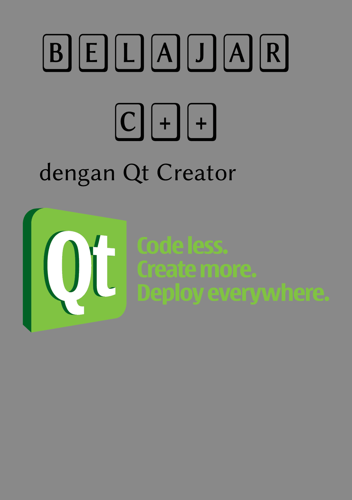 Ebook gratis c++ dengan Qt Creator